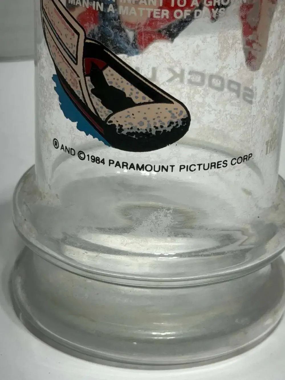 Vintage 1984 Star Trek III The Search For Spock Spock Lives Taco Bell Glass Cup